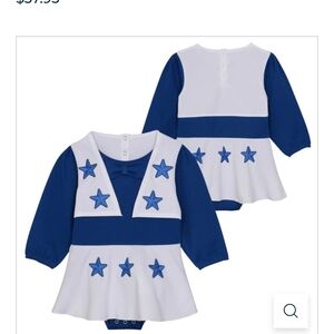 NFL Gerber Dallas Cowboys Cheerleaders toddler costume